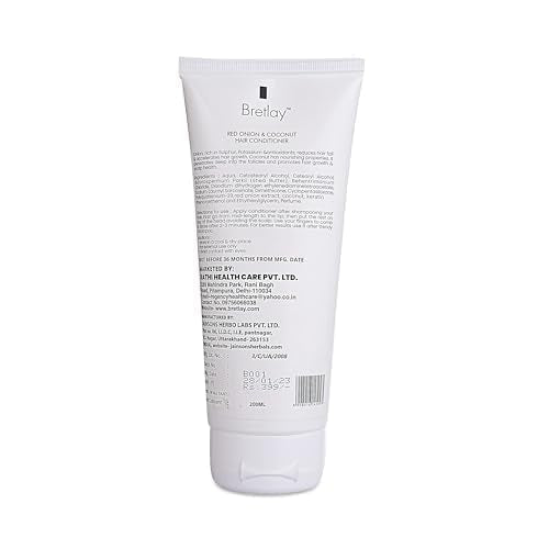 Apple Cider Vinegar Shampoo & Red Onion Coconut Conditioner for Dry, Frizzy Hair