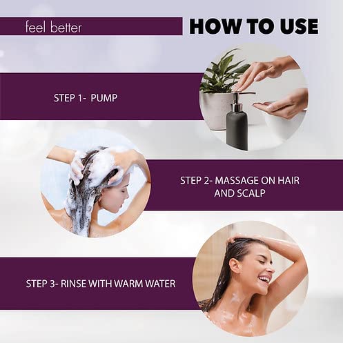 Red Onion Shampoo | Anti-Hair Fall Shampoo | Sulphate & Paraben Free | Reduces Hair Fall & Improves Scalp Health