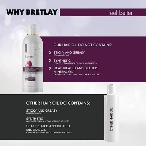Combo of Black Seed Red Onion Hair Oil & Black Seed Hair Serum | Dandruff-Free, Frizz-Free, No Mineral Oil