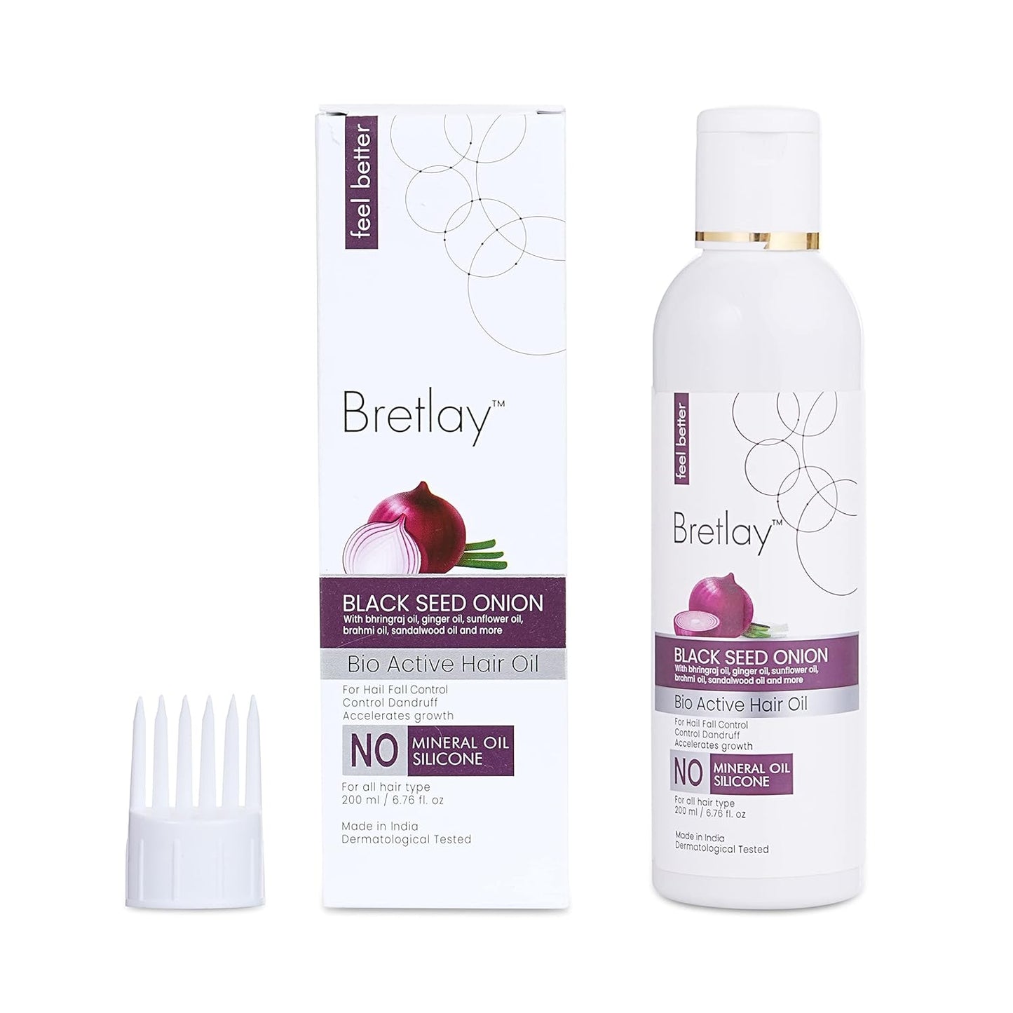 Red Onion Shampoo & Conditioner Combo with Hair Oil | Hair Fall & Regrowth | Anti-Dandruff | Reduces Hair Fall